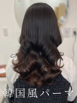 アミー 銀座(Ammy)&nbsp;#韓国風パーマ #コテ巻き風パーマ #ロングパーマ #パーマ