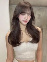 ランテルディ 渋谷(LANTERDIT)&nbsp;ブラウンカラー　透明感カラー　レイヤー　ダークグレージュ