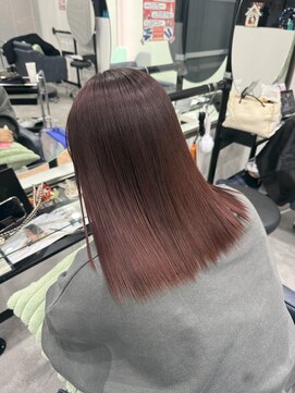 ♪レッド/Wカラー/ブリーチなしカラー