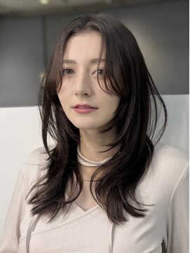 ノク 渋谷(nok) ハッシュカットマシュマロブラウン_暗めカラーグランマッシュ