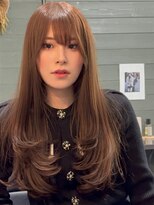 マーシュ ルーヴェ(marshu Luve) 韓国レイヤー×マロンベージュ