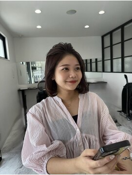 クロス ツー(COROSS2) 韓国ボブ/大人可愛い/ラベンダーピンク/イルミナカラー