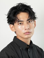 フィフスパーク(fifth PARK)&nbsp;渋谷フェザーパーマニュアンスパーマセンターパートウルフカット