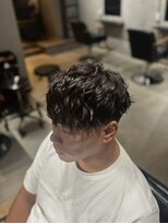 ブルニール 心斎橋(BLEUNIR) メンズパーマ スパイラル