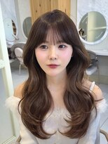 アフロートリノ(AFLOAT Leino)&nbsp;レイヤーカット　韓国前髪　韓国ヘア　顔周り 2wayバング