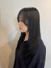 【仲限定】カット+前髪ストレート
