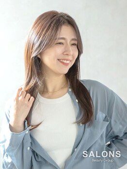 サロンズ 富田駅前店(SALONS)の写真/<大人女性に人気"白髪も染まる"カラー+カット￥5500>透明感を諦めたくない貴方へ