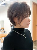 ショート×顔周りレイヤー