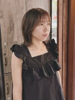 モク(moku.)&nbsp;切りっぱなしミディアムヘア