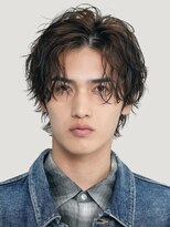 RETOUCH by fifth 銀座 ll Men's salon【10月26日NEW OPEN(予定)】&nbsp;銀座メンズボブサーフカール波巻きパーマセンターパートウルフ