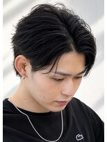 ディータ(Dita)&nbsp;毛流れニュアンスフェザーセンターパートパーマ大宮メンズパーマ