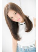 ローレン菜々緒さん風♪綺麗で可愛い艶ストレート☆