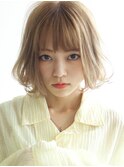 ゆるふわシースルーボブ