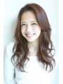 グランツ デザイナーズサロン(GLANZ Designer's Salon)&nbsp;柔らかいエアリーなミディアムヘア。
