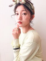 ケーツー あべのキューズモ－ル店(K-two)&nbsp;[K-two]センターパート/アッシュブラウン/卵型[天王寺/阿倍野]