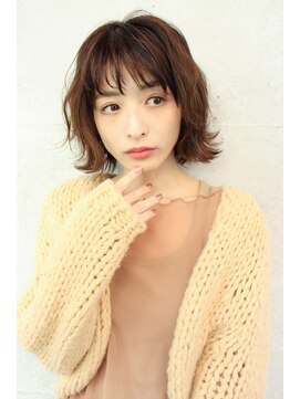 モリオ フロム ロンドン 大宮2号店(morio from London) 【なかじまひびき】顎ライン×外ハネボブ