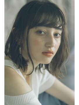 ミンクス 原宿店(MINX) 厚めバング×スリークボブ