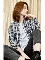 ブゾン(buZon)&nbsp;【buZonブゾン】ミックスウェーブ×ベージュカラー