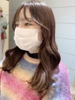 プラグ バイ ネオリーブ(plug by neolive)&nbsp;ラベンダーブラウン☆メルティカラー/くびれヘア/マッシュ