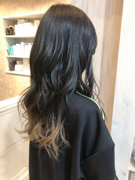 キャアリー(Caary) 福山美容室Caary 大人気イルミナカラーグラデーション