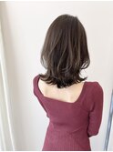 こなれミディ 縮毛矯正 大人可愛い くびれボブ