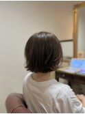 【外ハネミニボブ】【くせ毛風】【20代30代40代