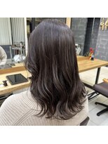 ラウル(Laulu)&nbsp;ハイライトで立体感◎シアーグレージュ/ガーリー/3Dハイライト