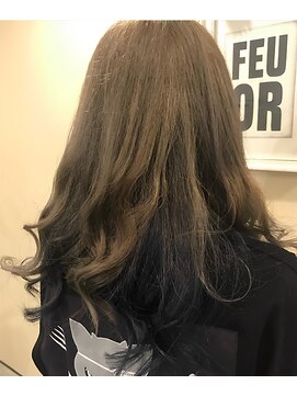 ウーヴリール 総社店(ouvrir) インナーカラー