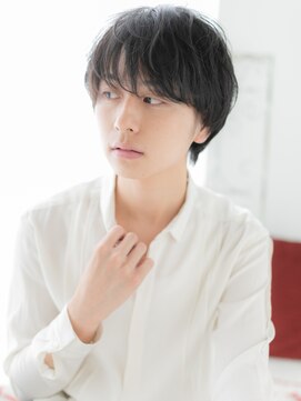 ドクターズ サロン ラブ(Dr's Salon LAB) 抜け感パーマで好感度◎束感ウェットスタイルf古河20代30代40代