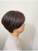 大人女性のショートヘア