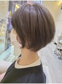 ショートボブ　30代、40代、50代