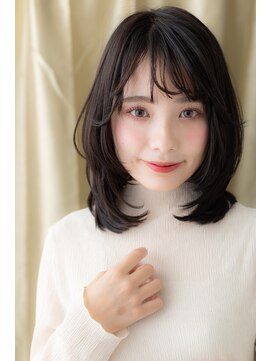 カバーヘア ブリス 志木南口駅前店(COVER HAIR bliss) 黒髪リラクシーワンホンヘアヘルシースタイルY志木20代30代40代