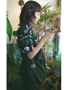 テラス(terrace) 暖色カラー+フェイスレイヤー