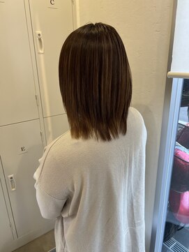 トレ(tre.) ioLu サラツヤ髪質改善ミディアム