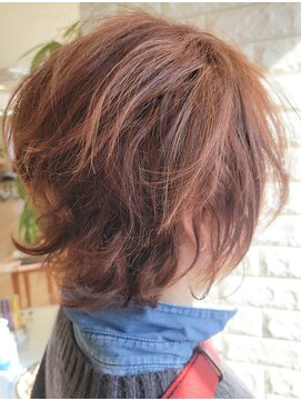 松本平太郎美容室 吉祥寺パートファイブ(PART5) ショートウルフ/30代40代50代60代