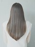 【ホームケアSp&Tr付き】艶髪ストレート+内部補修Tr＋メンテカット￥30000