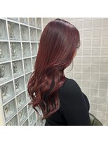 ボアップ(boappu)&nbsp;#レッドブラウン #レッドカラー #ダブルカラー