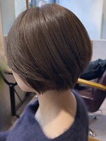 アントワープトーキョー(antwerp TOKYO)&nbsp;40代50代大人ショートボブ白髪染めハイライト酸性ストレート