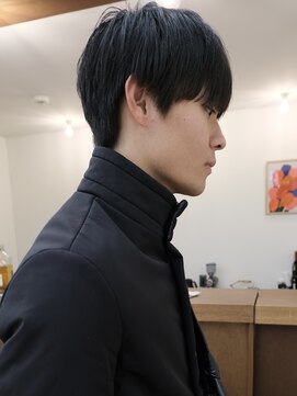 パークレーン アイス イヴェン(park lane ICI yeven) 中性ヘアシースルーマッシュシースルーバングメンズカットYUKI