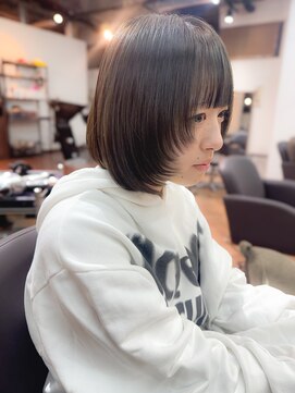 ライズ バイ レボ 柏店(RISE by REVO) 顔まわりレイヤーボブ