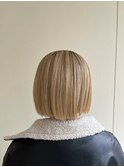 ボブカット◯切りっぱなしボブ◯前下がりボブ