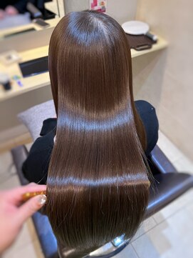 ジーナ 船橋(Zina) ちゅるんなチョコレートブラウン〇髪質改善