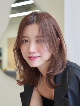 アンアミ シブヤ(Un ami shibuya) くびれヘア/前髪無し/ミディアムヘア/大人ヘア