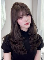 リッカ(LICCA)&nbsp;【RINA】ワンカールで簡単可愛いレイヤーカット×韓国へア☆