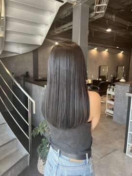 インク(ink) 黒髪×透明感