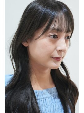 【miyon】韓国レイヤーカット×暗髪カラー×髪質改善