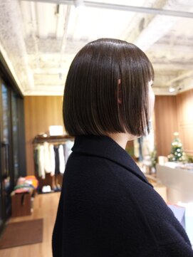 【ami style】大人ボブ　透明感カラー　ボブカット