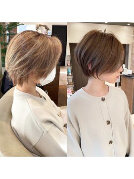 バンプ ギンザ(BUMP GINZA) 30代40代50代白髪染め銀座絶壁解消小顔くびれショートヘア伊