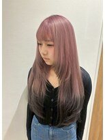 アース 酒田店(HAIR&MAKE EARTH)&nbsp;オシャレなロングレイヤーとルーツカラー！