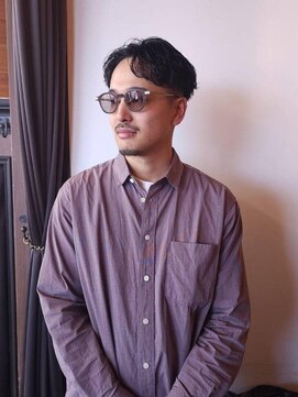 ブロック ジャポン(bloc japon) 前下がりのフェードショートヘア/池田裕和